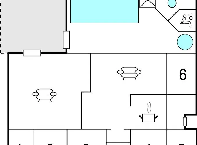 度假居 Pet Friendly In With Wifi 布拉万德